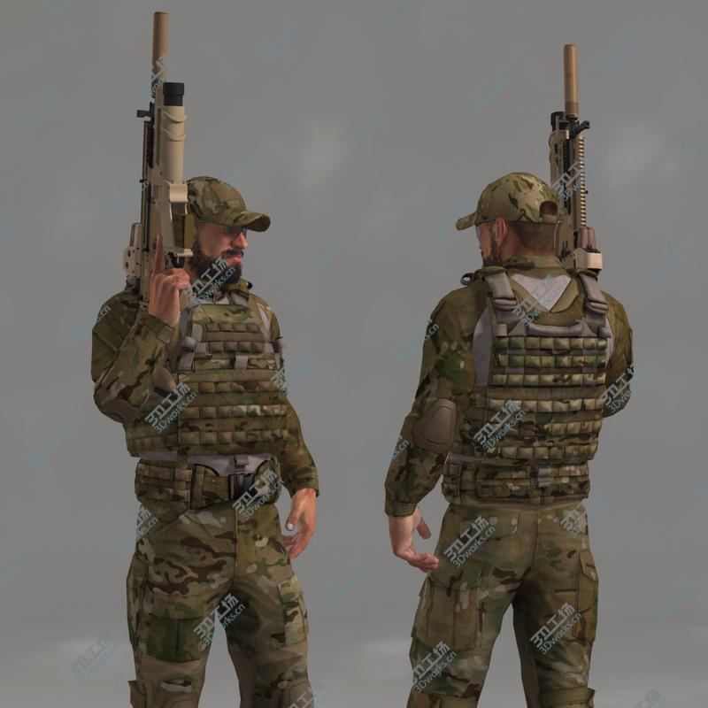 images/goods_img/2021040232/Military Male US Soldier Set Rigged 3D model/5.jpg